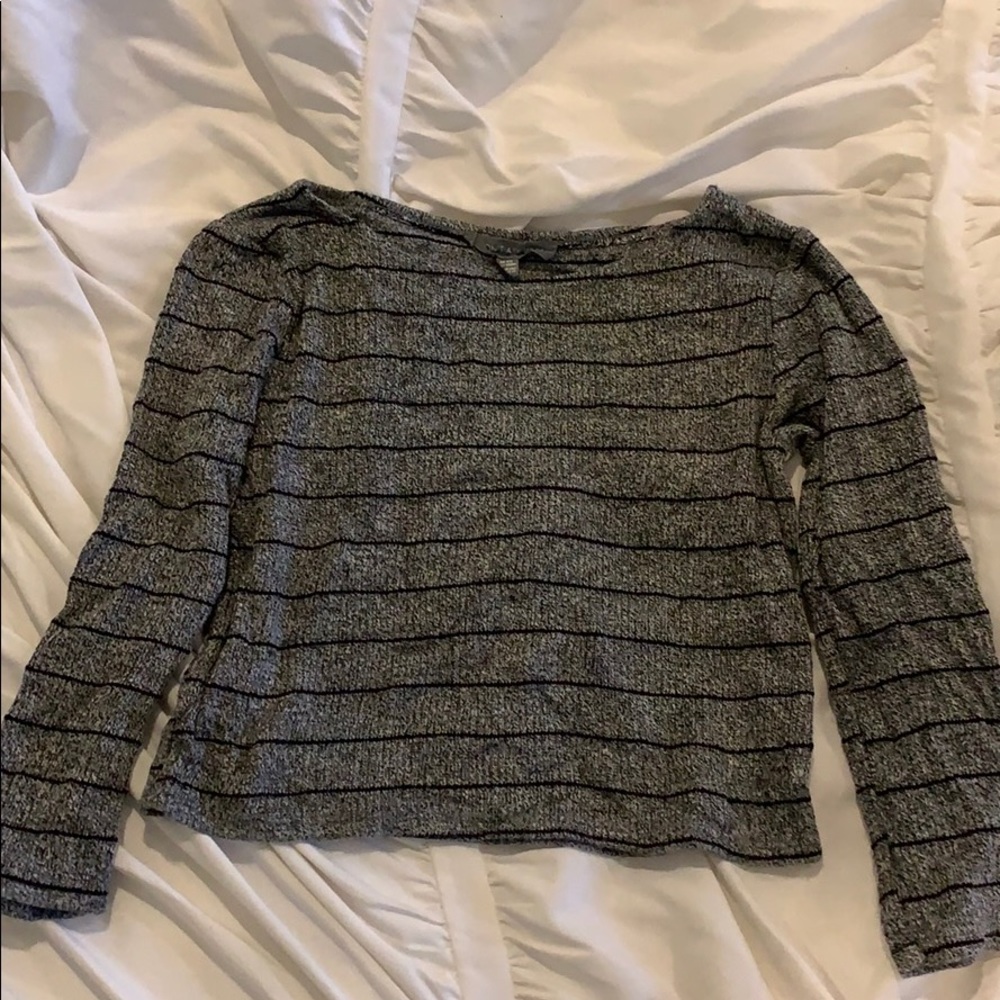 AE Striped Long Sleeve Tee